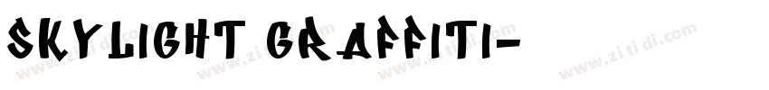 Skylight Graffiti字体转换